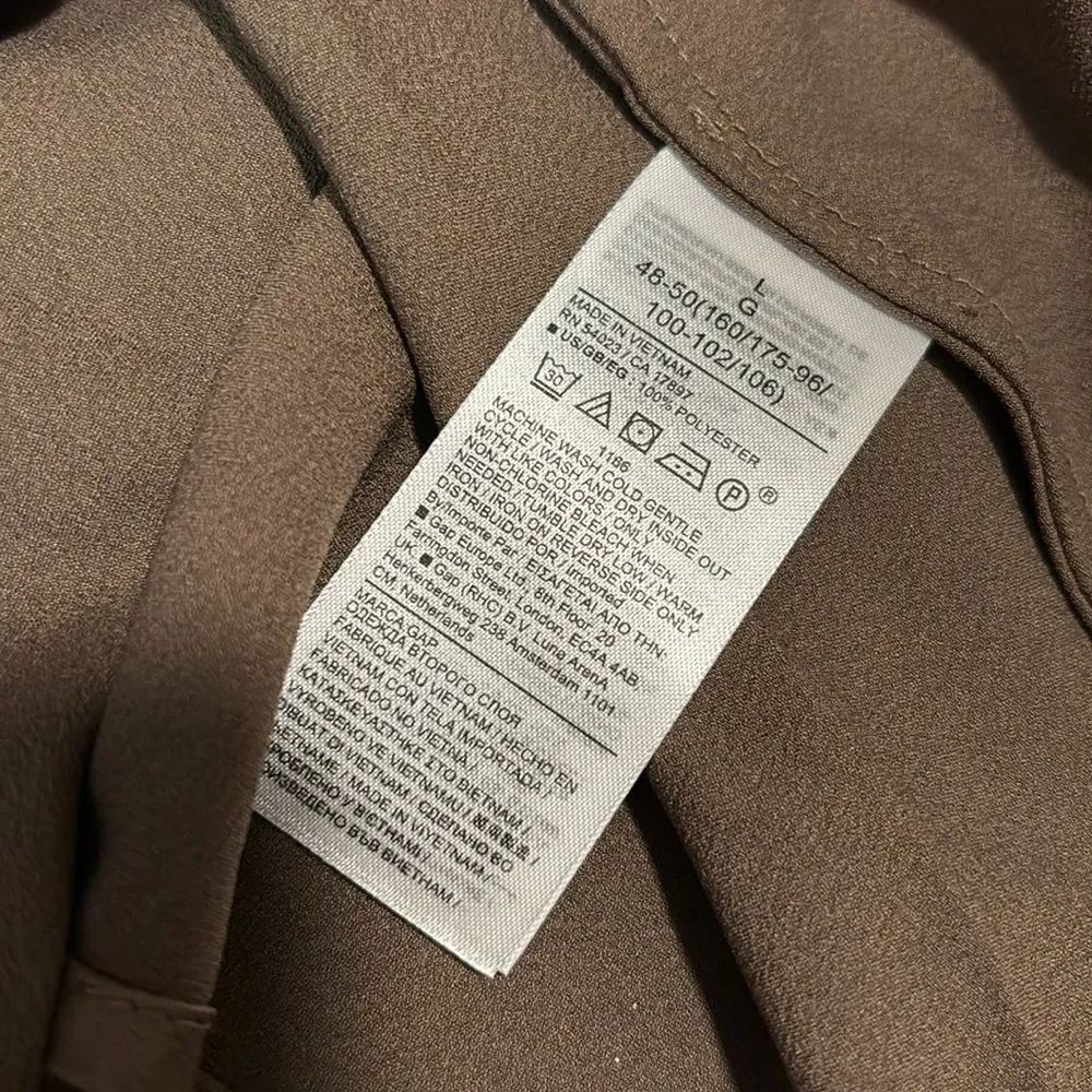 NWT Gap Tie Back Mini Dress - Picture 5 of 5